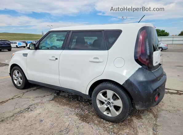 KNDJN2A23K7664711 2019 KIA SOUL Белый Задняя левая четверть