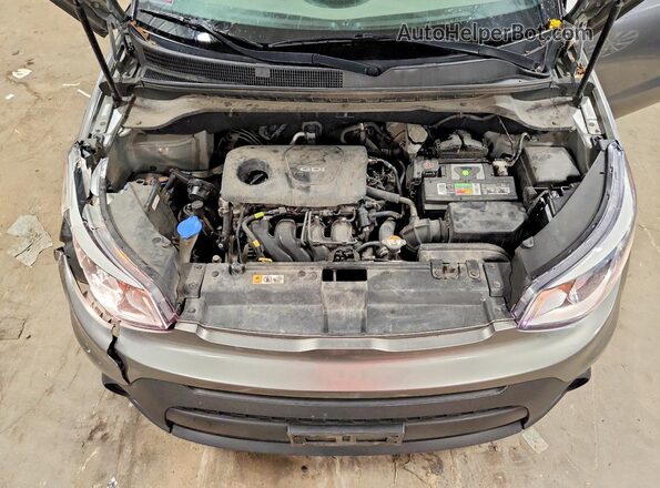 KNDJN2A23K7680648 2019 KIA SOUL Tan Engine compartment view