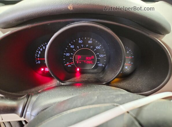 KNDJN2A23K7680648 2019 KIA SOUL Tan Instrument cluster view
