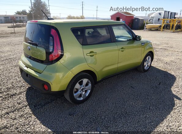 KNDJN2A23K7916604 2019 KIA SOUL Green Tył prawy