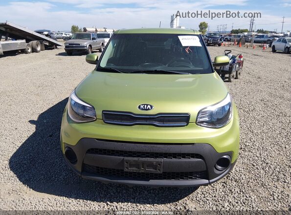 KNDJN2A23K7916604 2019 KIA SOUL Green Widok z przodu