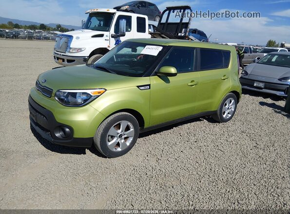 KNDJN2A23K7916604 2019 KIA SOUL Green Przód lewy