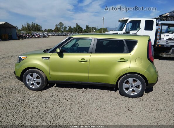 KNDJN2A23K7916604 2019 KIA SOUL Green Widok wnętrza 360 stopni