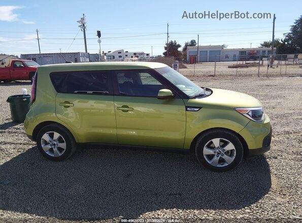 KNDJN2A23K7916604 2019 KIA SOUL Green Widok wnętrza z tyłu