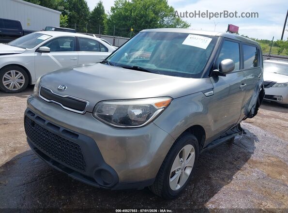 KNDJN2A24G7351237 2016 KIA SOUL Silver Առջևի ձախ երեք քառորդ տեսարան