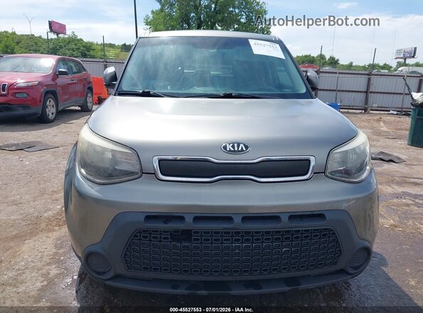 KNDJN2A24G7351237 2016 KIA SOUL Silver Սալոնի հետևի տեսք