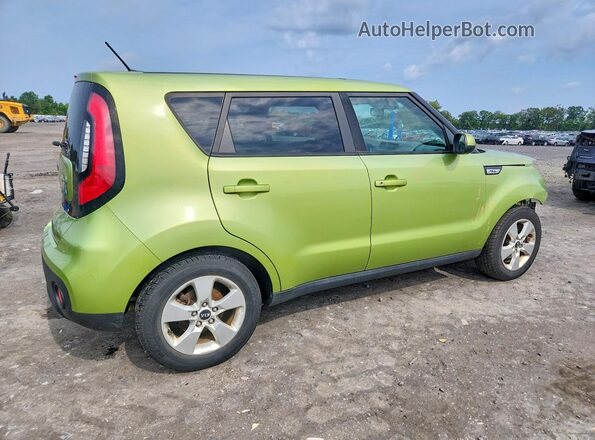 KNDJN2A24H7878471 2017 KIA SOUL Green Հետևի աջ