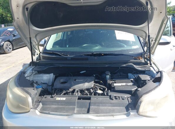 KNDJN2A24K7644564 2019 KIA SOUL Silver Вид ззаду