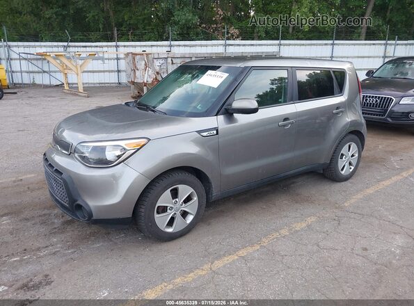 KNDJN2A25G7400364 2016 KIA SOUL Серый Передняя левая четверть
