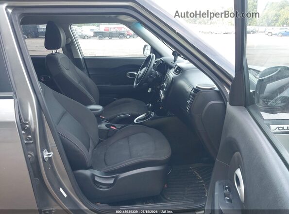KNDJN2A25G7400364 2016 KIA SOUL Серый Вид салона спереди