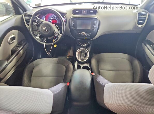 KNDJN2A25J7586785 2018 KIA SOUL Черный Вид панели приборов