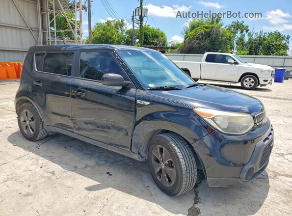 KNDJN2A26G7301410 2016 KIA SOUL Black წინა მარჯვენა