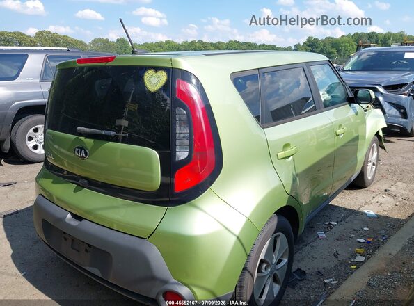 KNDJN2A26G7835622 2016 KIA SOUL Зеленый Задняя правая четверть