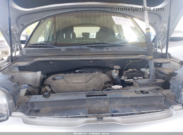 KNDJN2A26G7847902 2016 KIA SOUL Серебряный Вид сзади