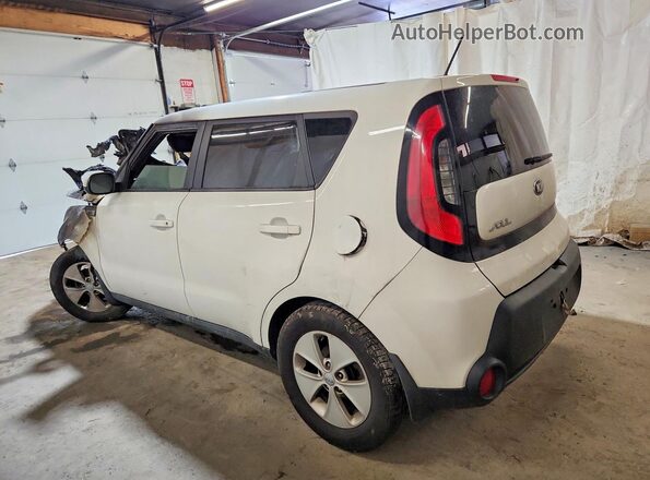 KNDJN2A27G7304963 2016 KIA SOUL White უკანა მარცხენა