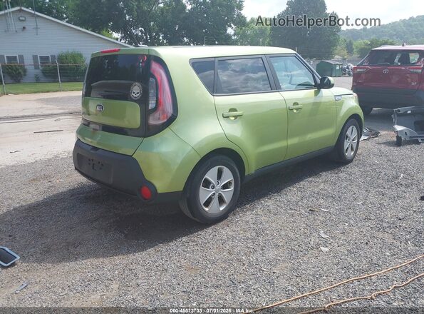KNDJN2A27G7871545 2016 KIA SOUL Green Հետևի աջ