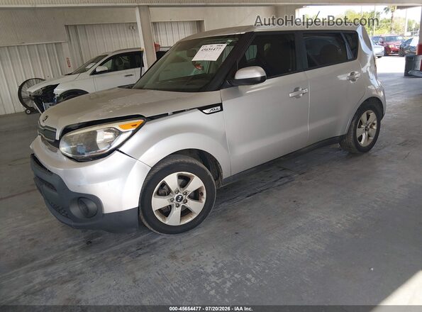 KNDJN2A27H7449535 2017 KIA SOUL Silver Front left
