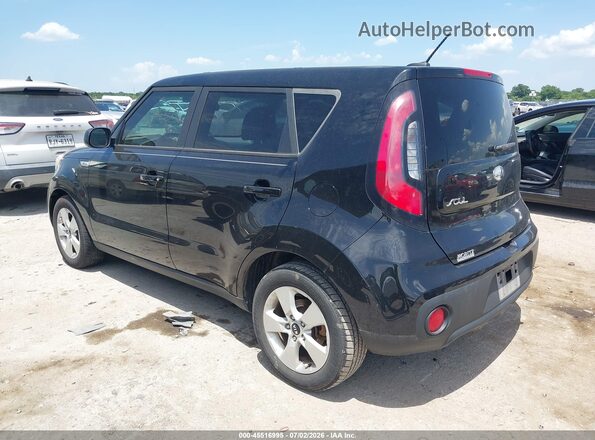 KNDJN2A27H7458722 2017 KIA SOUL Black Հետևի ձախ