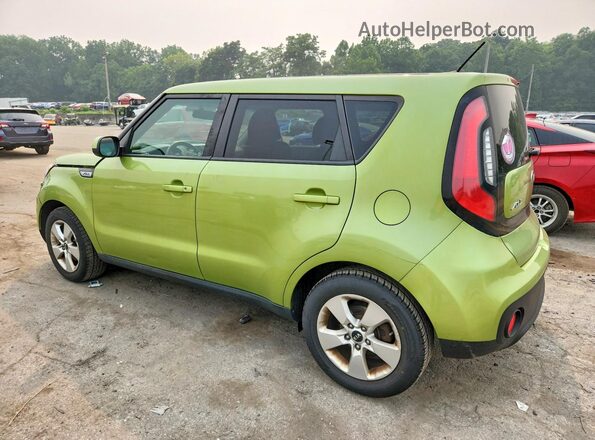KNDJN2A27J7894296 2018 KIA SOUL Green Задня ліва чверть