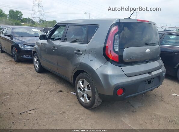 KNDJN2A27K7669409 2019 KIA SOUL Серый Задняя левая четверть