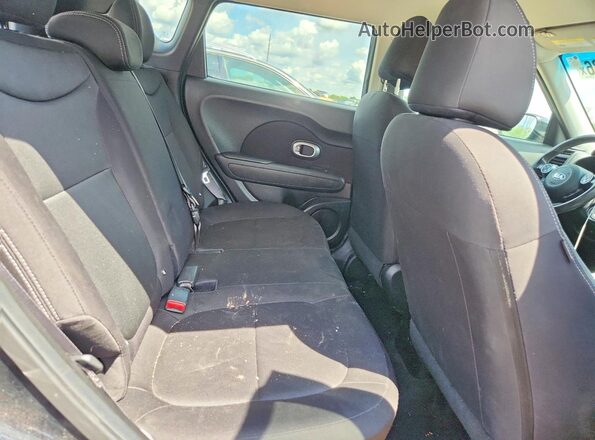 KNDJN2A27K7696092 2019 KIA SOUL Черный Вид задней части салона