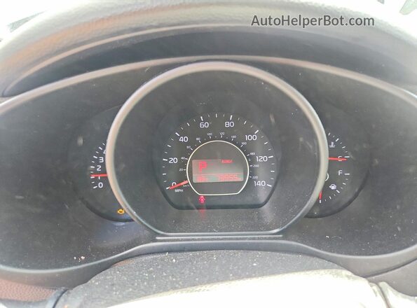 KNDJN2A27K7696092 2019 KIA SOUL Черный Вид щитка приборов
