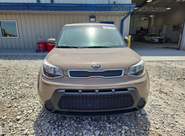 KNDJN2A28G7280205 2016 KIA SOUL Коричневый Вид спереди