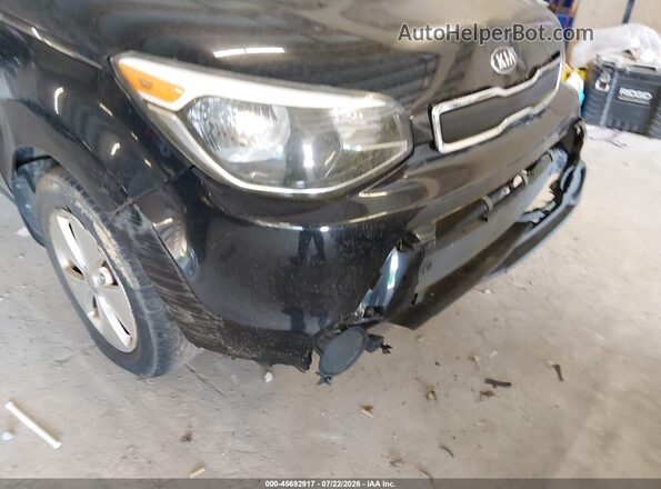 KNDJN2A28G7400942 2016 KIA SOUL Черный Вид задней части салона