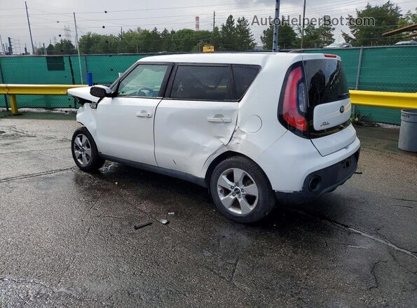 KNDJN2A28K7647046 2019 KIA SOUL White Հետևի ձախ