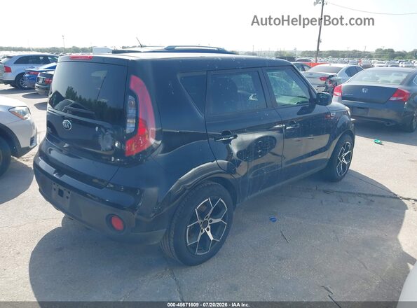KNDJN2A28K7685053 2019 KIA SOUL Black უკანა მარჯვენა