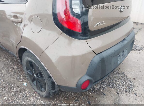 KNDJN2A29G7307802 2016 KIA SOUL Brown Առջևի վահանակի տեսք