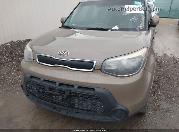 KNDJN2A29G7307802 2016 KIA SOUL Brown Դիմացի տեսք
