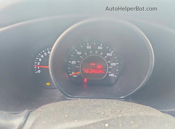 KNDJN2A29G7821066 2016 KIA SOUL Silver ხელსაწყოთა პანელის ხედი