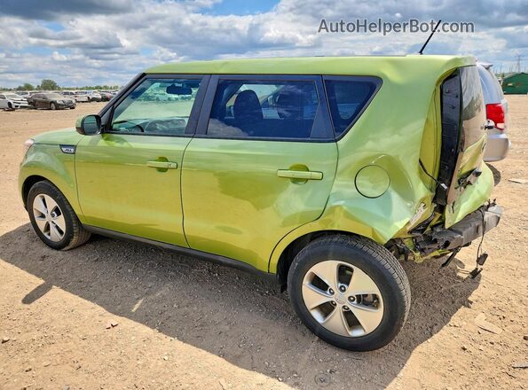 KNDJN2A29G7838577 2016 KIA SOUL Зеленый Задняя левая четверть