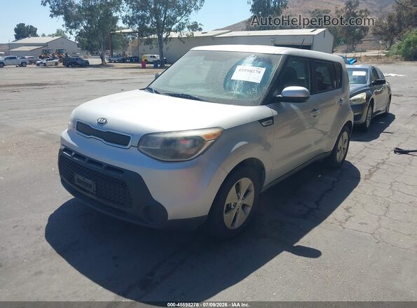 KNDJN2A29G7872244 2016 KIA SOUL Silver Vista tres cuartos delantera izquierda