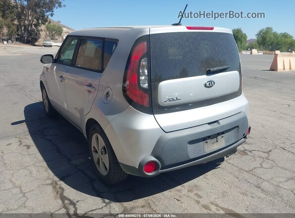 KNDJN2A29G7872244 2016 KIA SOUL Silver Trasero izquierdo