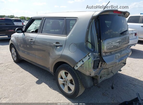 KNDJN2A29H7428492 2017 KIA SOUL Gray Trasero izquierdo