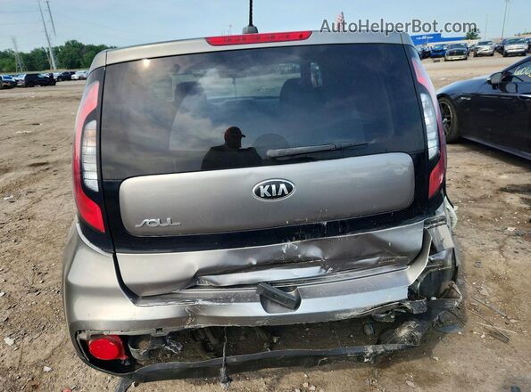 KNDJN2A29H7501330 2017 KIA SOUL Серый Вид сзади