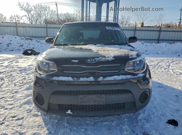 KNDJN2A29J7557693 2018 KIA SOUL Black Вид спереду