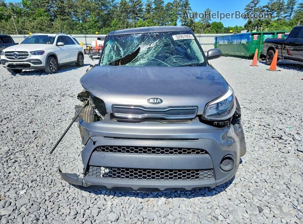 KNDJN2A29K7020100 2019 KIA SOUL Gray წინა ხედი