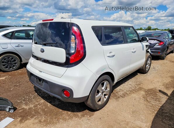 KNDJN2A29K7918521 2019 KIA SOUL White უკანა მარჯვენა
