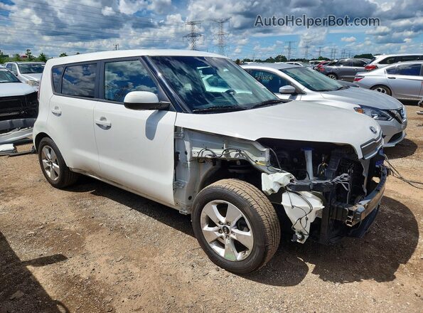 KNDJN2A29K7918521 2019 KIA SOUL White წინა მარჯვენა