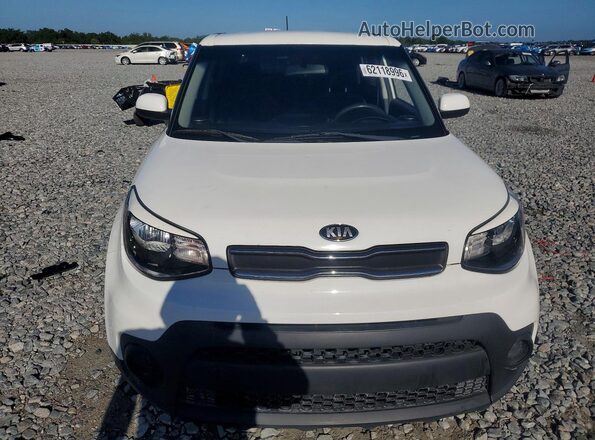 KNDJN2A29K7921130 2019 KIA SOUL White Widok z przodu