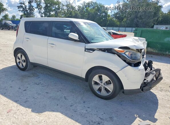 KNDJN2A2XG7238294 2016 KIA SOUL Белый Передняя правая четверть