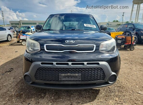 KNDJN2A2XG7248517 2016 KIA SOUL Black Front view