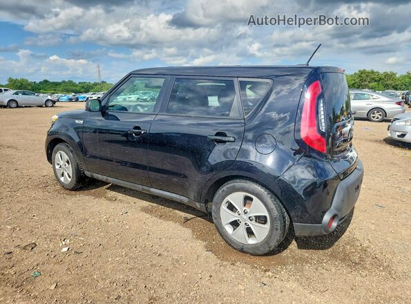 KNDJN2A2XG7248517 2016 KIA SOUL Black Rear left