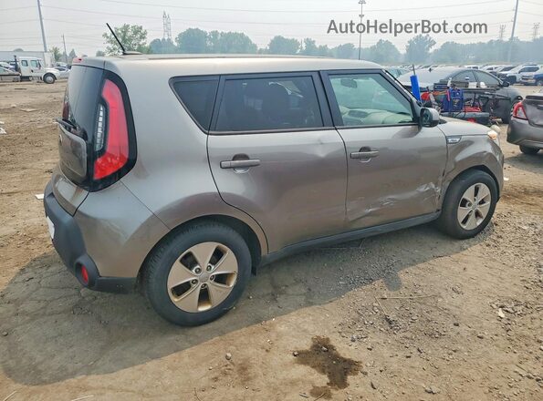 KNDJN2A2XG7262742 2016 KIA SOUL Gray Задня права чверть