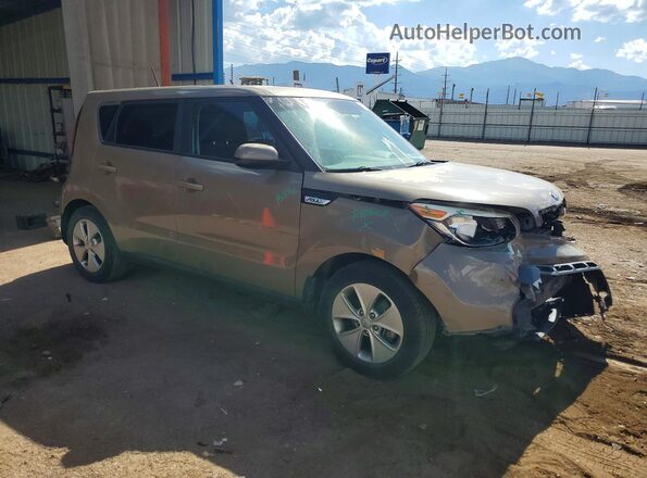 KNDJN2A2XG7287401 2016 KIA SOUL Brown Առջևի աջ