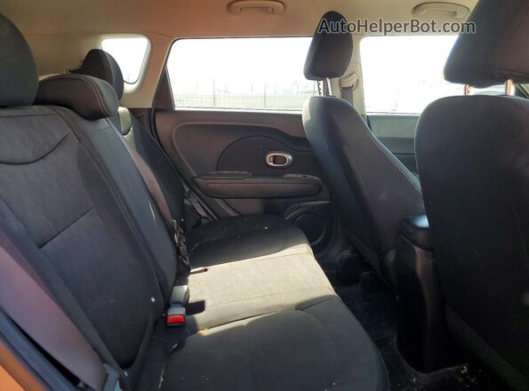 KNDJN2A2XG7287401 2016 KIA SOUL Brown Հետևի նստատեղերի տեսք