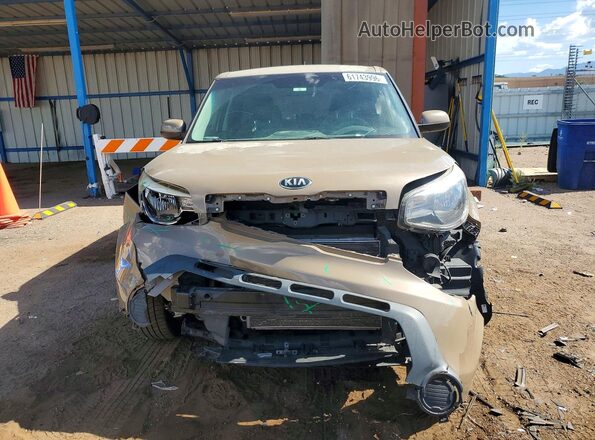 KNDJN2A2XG7287401 2016 KIA SOUL Brown Դիմացի տեսք